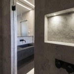 Winner NKBA Bathroom Design of the Year Gold, Winner Best Use of Small Space Bathroom, Winner Regional Bathroom Award Central and Top of the South Island, natural stone, Natural stone travertine, Gusto Dark